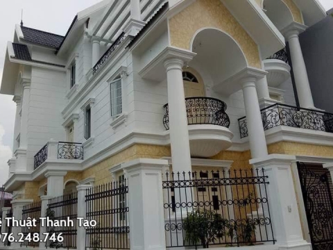Công trình thi sắt mỹ nghệ trọn gói 